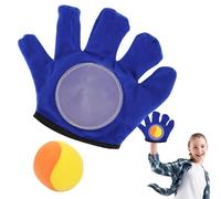 Guantes pegajosos que juegan a la pelota de juguete - Outdoor Set Catch Racket Toys Catch Guantes de pádel - Juguetes deportivos padre-hijo Juegos deportivos con pelota Juguete pegajoso para raga