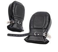 Guantes Petplay BDSM con Cierre, Guantes Bondage Dog Play Estilo Patas, Restricción de Manos Puppy Play para Parejas, Accesorios Cosplay BDSM, Guantes SM Roleplay