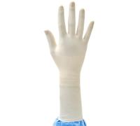 Guantes quirúrgicos estériles de látex GAMMEX de Ansell, sin polvo, talla 6.5, blanco (50 pares)