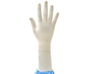 Guantes quirúrgicos estériles de látex GAMMEX de Ansell, sin polvo, talla 6.5, blanco (50 pares)