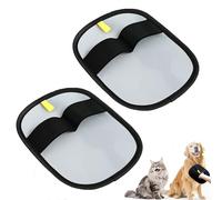 Guantes removedores de pelo de mascotas para gatos y perros, guantes electrostáticos reutilizables para depilación de mascotas, herramienta para quitar el pelo de mascotas, para ropa, sofá, alfombra