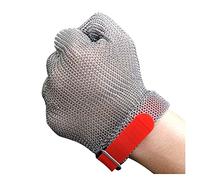 Guantes Resistentes a Cortes Guantes De Carnicería Resistente Al Corte De Acero Inoxidable, Taller De Máquinas Trabajo De Seguridad Guantes De Cadena De Cadenas, Jardinería Guantes Antideslizantes Res