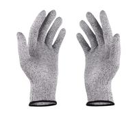 Guantes resistentes a cortes, Guantes de grado 5 resistentes a cortes, lavables a máquina, de HPPE, resistentes a arañazos, protección contra cortes de vidrio for jardineros.(Medium)