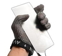 Guantes Resistentes a Cortes Guantes Resistentes A Cortes De Acero Inoxidable - Protección De Nivel 9, Guantes De Trabajo De Seguridad para Pesca Y Corte De Carne para Hombres Y Mujeres