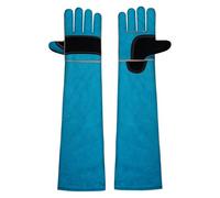 Guantes resistentes a mordeduras de 60 cm para el manejo de animales, guantes de zorro, guantes de trabajo antimordeduras para soldar, cuidar, tratar con perro/gato/pájaro/serpiente/loro/lagarto