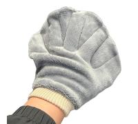 Guantes resistentes a mordeduras, guantes suaves coral para un agarre seguro, ajuste elástico, accesorios multifuncionales, accesorios de lavado de ratón para el hogar