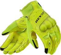 Revit Ritmo Guantes de moto, amarillo, tamaño 2XL