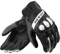 Revit Ritmo Guantes de moto, negro-gris, tamaño 2XL para Hombres