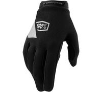 Guantes Ridecamp para mujer 100 % carbón, negros