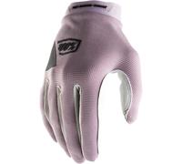 100% RideCamp Mujer Guantes para ciclista XL Lila