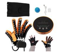 Guantes robóticos inteligentes para rehabilitación de manos, para recuperación de accidentes cerebrovasculares y artritis | Control de intensidad de 5 niveles | Modo de terapia de espejo