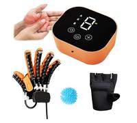 Guantes robóticos para terapia de mano | Dispositivo de rehabilitación de dedos | Ejercitador portátil de mano y dedos para recuperación de accidentes cerebrovasculares, movilidad posoperatoria