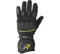 Guantes Rukka Virium 2.0 Negro y amarillo fluor 10