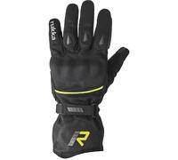 Guantes Rukka Virium 2.0 Negro y amarillo fluor 7