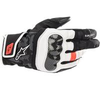 Guantes Alpinestars SMX Z Drystar Negro-blanco-rojo fluor L