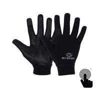 Guantes táctiles BV sport GUANTES LIGHT RUN ''REFLECT'' (NEGRO)