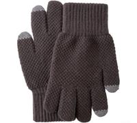 Guantes térmicos de punto con forro polar para invierno | Forro polar cepillado suave, para una máxima calidez para la retención, capa interior cómoda, esencial para clima frío