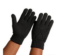 Guantes Térmicos De Punto - Guantes Cálidos Para Pantalla Táctil De 23x9 Cm, Manoplas Térmicas Cálidas, Manoplas De Ciclismo De Invierno Estirables | gruesos con forro polar de doble capa de i