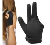 Guantes Térmicos para el Cabello - Manoplas Resistentes de 3 Dedos, Elasticidad , Lavables a Máquina | Herramienta de protección de manos para plancha de vapor, rizador, estilismo profesional, Pa