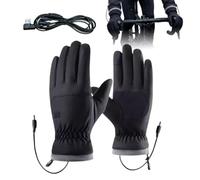Guantes Térmicos para Mujer 3 Ajustes Temperatura Carga USB Mitones Forro