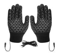 Guantes térmicos para mujer, guantes de invierno con pantalla | Manoplas elásticas con calefacción USB para clima frío, invierno, mujeres, hombres, ciclismo, correr, montañismo