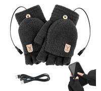 Guantes térmicos para mujer, guantes térmicos para motociclistas, térmicos, 5 V, para trabajo de invierno, jardín, senderismo, motocicleta, astillero de oficina, eliminación de nieve
