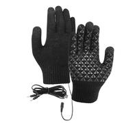 Guantes térmicos para pantalla táctil | Manoplas térmicas con calefacción USB para correr, esquí, montañismo, invierno, clima frío, mujeres y hombres