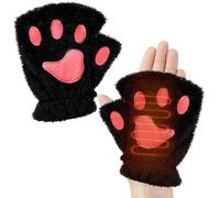 Guantes térmicos USB para mujer, calentador de manos con 3 controles de temperatura, guantes calentadores de manos USB | para deportes de invierno, ciclismo, esquí, computadora, montañismo