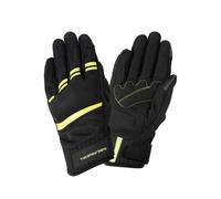 Guantes Tucano Urbano Lady Penna Negro-Amarillo Flúor L
