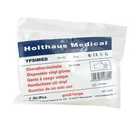 Guantes una vez ypsimed vinilo grande, 4St