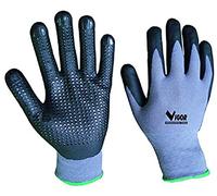 Guantes Vigor Maxtrasp nitrilo puntos CE2