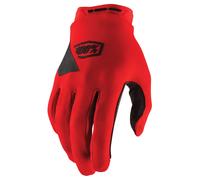 Guantes Youth Ridecamp 100% XL Rojos 5712-0001-57