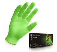 Guanti in nitrile MERCATOR® gogrip Guanti protettivi monouso, privi di rivestimento in polvere, senza lattice, Taglia:L - 50 pezzo, Colore:GoGrip Green
