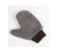 Guanti per lavaggio auto, in microfibra di velluto corallo spesso, a doppia faccia, per la pulizia dell'auto.