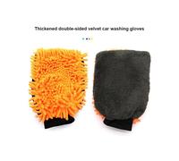 Guanti per lavaggio auto, spazzola di pulizia spessa a doppia faccia, guanto per lavaggio veicoli in