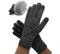Guanti Termici Hombre Mujer - Guanti donna invernali,Guantes Cálidos con Pantalla Táctil con Forro Suave,Guantes de Invierno Deportes al Aire Libre.