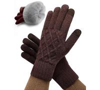 Guanti Termici Hombre Mujer - Guanti donna invernali,Guantes Cálidos con Pantalla Táctil con Forro Suave,Guantes de Invierno Deportes al Aire Libre.