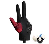 Guanto Da Biliardo - 21cm Guanti Da Biliardo per Tiro con Dita Aperte | Spandex Poliestere Guanti Traspiranti Asciugatura Rapida | Taglia Universale per Carambola | Mano Sinistra Destra Profes