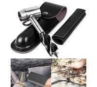 Guanyj Herramienta de Supervivencia para Colonos Bushcraft,Llave Manual de Barrena,Broca de Barrena Manual,para Exteriores Y Acampar, Herramienta De Adición Supervivencia