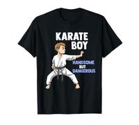 Guapo Pero Peligroso Chico Karateka De Artes Marciales Camiseta