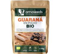 Guaraná en polvo Bio 70G | Paullinia Cupana | Control de Peso, Energía, Impulso Mental | 100% Natural, Puro y Vegano | Primera Calidad