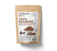 Guaraná en polvo foodboost 250g puro energizante natural, naturalmente rico en vitamina c, b y antioxidantes - sin aditivos, sin gluten. Ideal también en bebidas y preparaciones horneadas