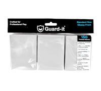 Guard-it - 150 fundas blancas de tamaño estándar para cartas coleccionables - Protectores de mazo premium para Pokemon, Magic: The Gathering y Lorcana