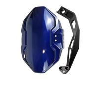 Guarda Salpicaduras Motocicleta Soporte matrícula motocicleta, protector contra salpicaduras rueda trasera, para Yamaha MT-09 XSR900 2017-2020 Guardabarros Protector Para(BL)