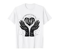 "Guarda tu corazón" Manos Celestiales Cósmicas Bruja Mágica Camiseta