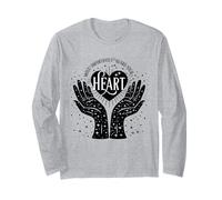 Guarda tu corazón Manos Celestiales Cósmicas Bruja Mágica Manga Larga