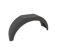 Guardabarro plástico negro para remolque 13" DOMAR