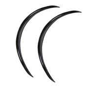 Guardabarros 73cm 29 "Rueda Ceja Arco Bengalas Cubierta Embellecedor Labio Universal Coche Aletines Guardabarros Coche(2PCS Black)