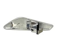 Guardabarros Acabado Moldura Guardabarros Izquierdo Derecho | Para BMW X3 F25 X4 F26 2013 2014 2015 2016 2017 51117338569 51117338570 Cromo(Left)