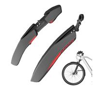 Guardabarros ajustable de liberación rápida para bicicleta | Protector contra salpicaduras trasero de bicicleta para jóvenes, adolescentes, hijo, hija, familia, hombres, mujeres